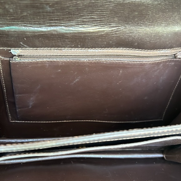 Celine Vintage Shoulder Bag with Horse and Carriage Good Condition GUC - Picture 11 of 12